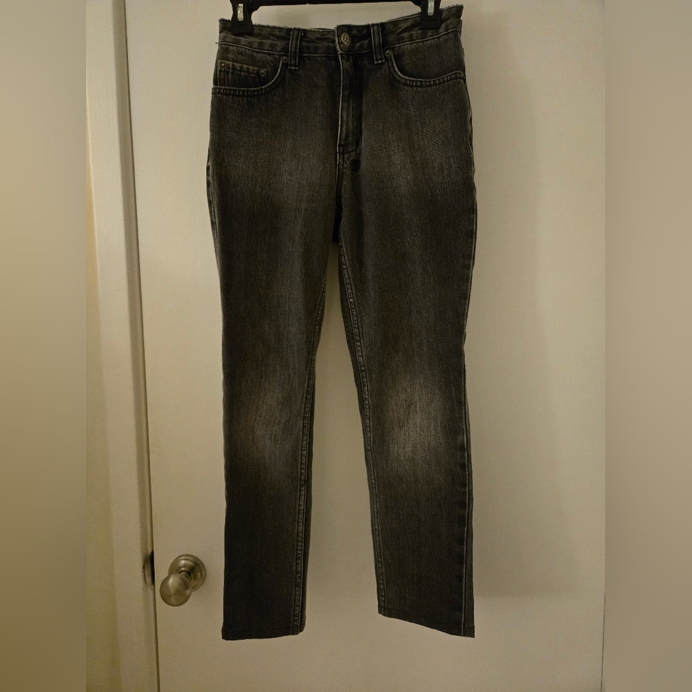 Ksubi black slim pin jeans